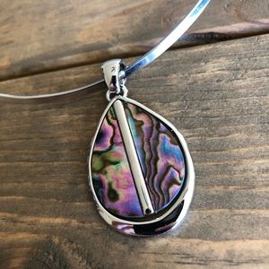 Lia Sophia Silver Torque Necklace